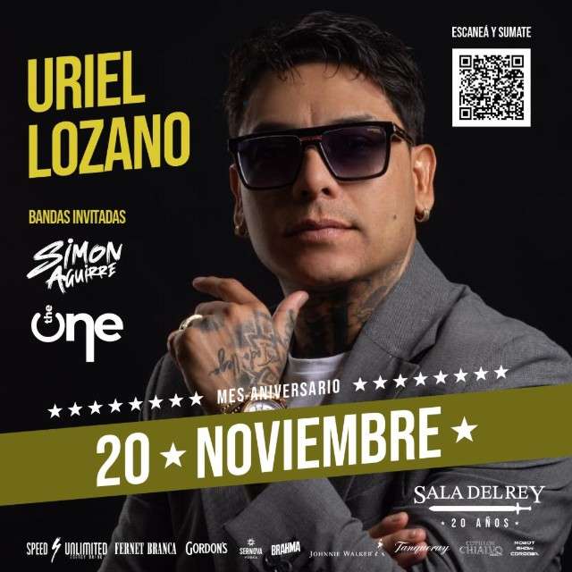 Uriel Lozano - Jueves 20 de Noviembre 23:59Hs