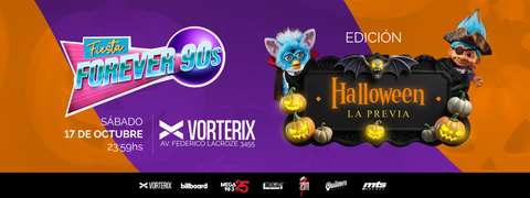 FIESTA FOREVER 90s – EDICIÓN HALLOWEEN