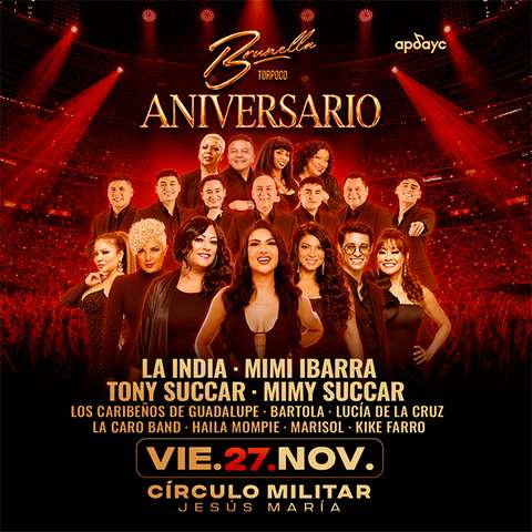 Aniversario Brunella Torpoco