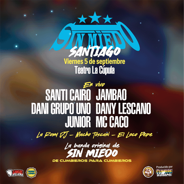 Sin Miedo - Santiago en Teatro La Cúpula