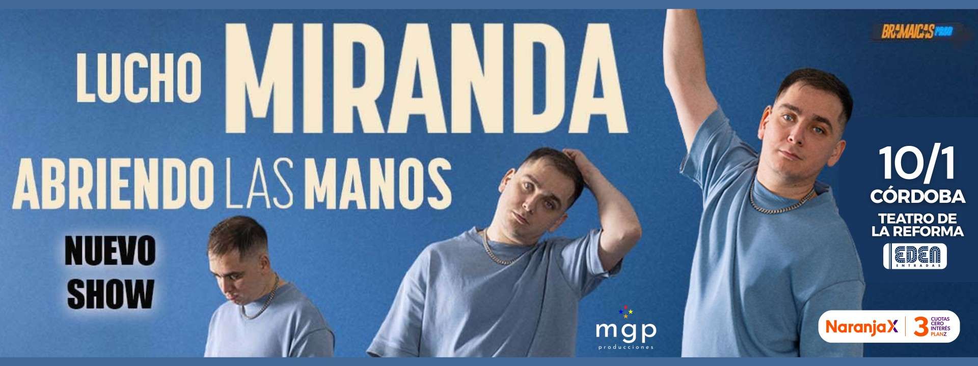 Lucho Miranda “Abriendo las Manos”
