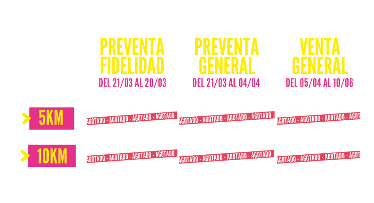 TABLA DE PRECIOS