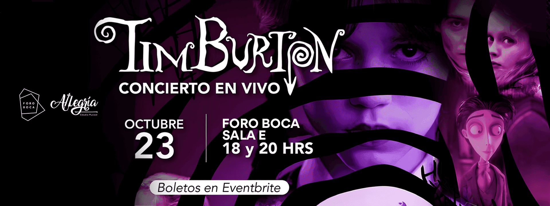 Tributo al cine de Tim Burton | Concierto en vivo