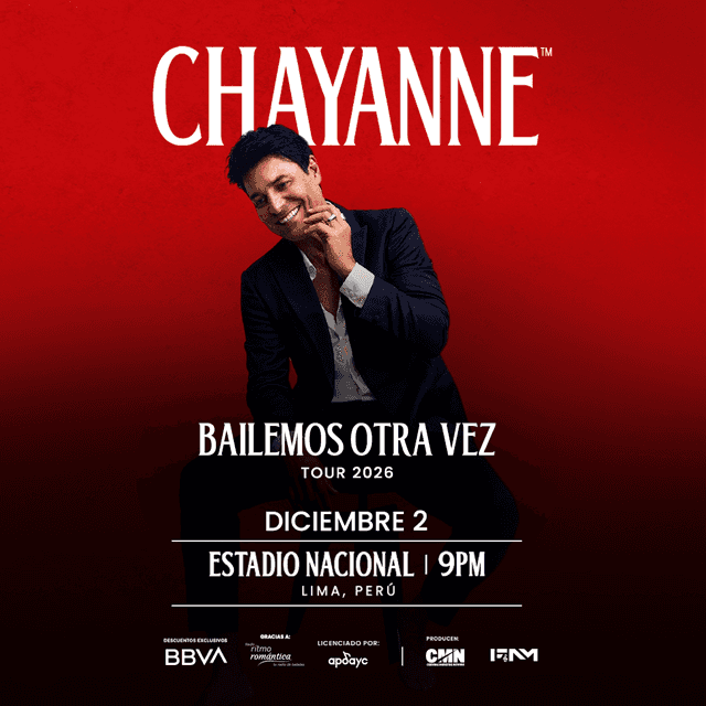 Chayanne - Bailemos Otra Vez Tour 2026