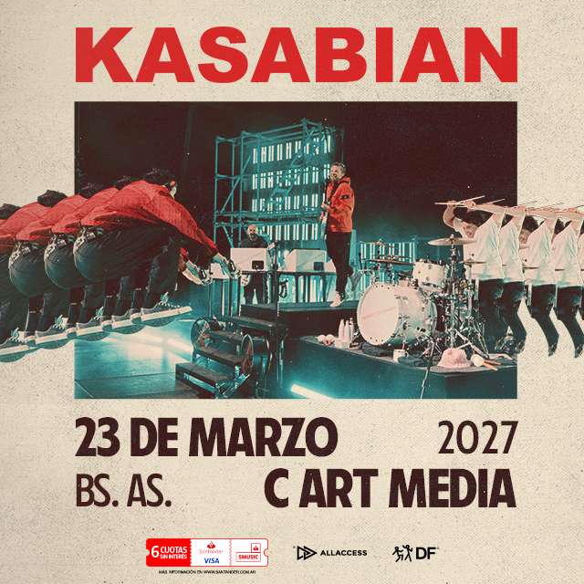 Flyer de Kasabian