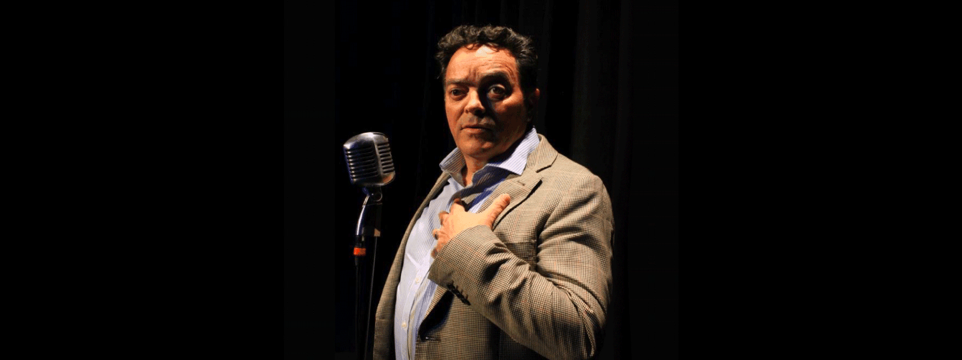 Banner Stand Up de Felipe Izquierdo: "Soy El Único Que No Me Conozco"