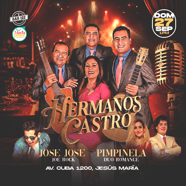 Hermanos Castro - 27 de Setiembre en BAR 122