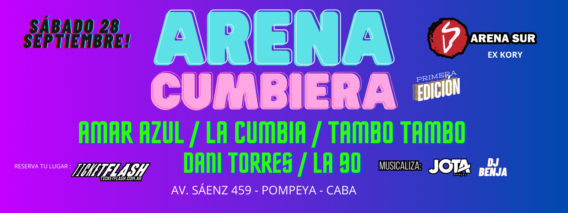 ARENA CUMBIERA 2024 - PRIMERA EDICIÓN