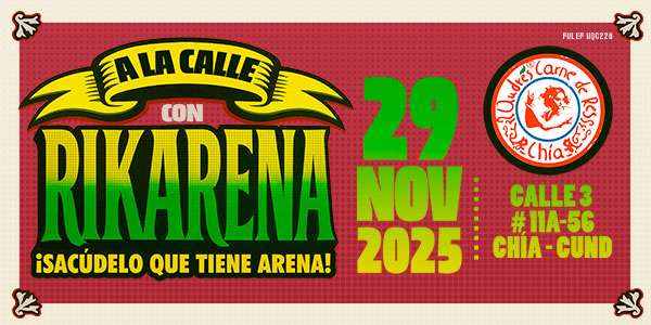 A LA CALLE CON RIKARENA