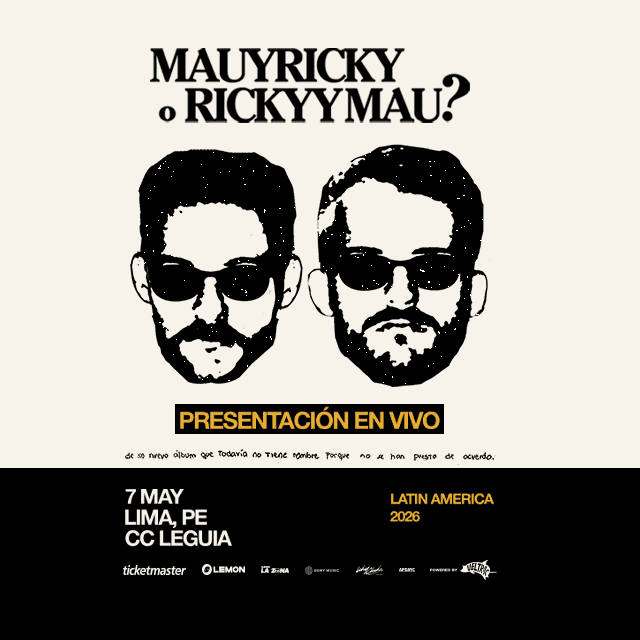 Mau y Ricky en Lima en Centro de Convenciones Leguia