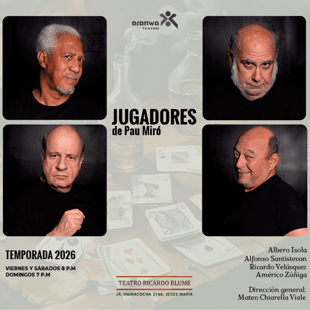 JUGADORES de Pau Miró - Desde el 16 de Enero al 01 de Marzo