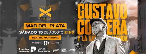 GUSTAVO CORDERA Y LA CARAVANA MAGICA EN MAR DEL PLATA