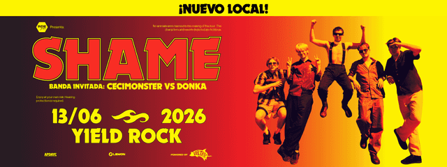 Indiegentes presenta: Shame en Lima