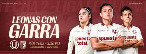 F2 - Universitario vs Andahuaylas - Torneo Apertura 2026 Femenino