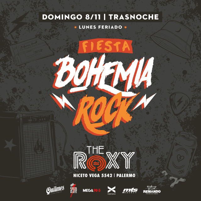 FIESTA BOHEMIA ROCK - 8 de Noviembre 2026