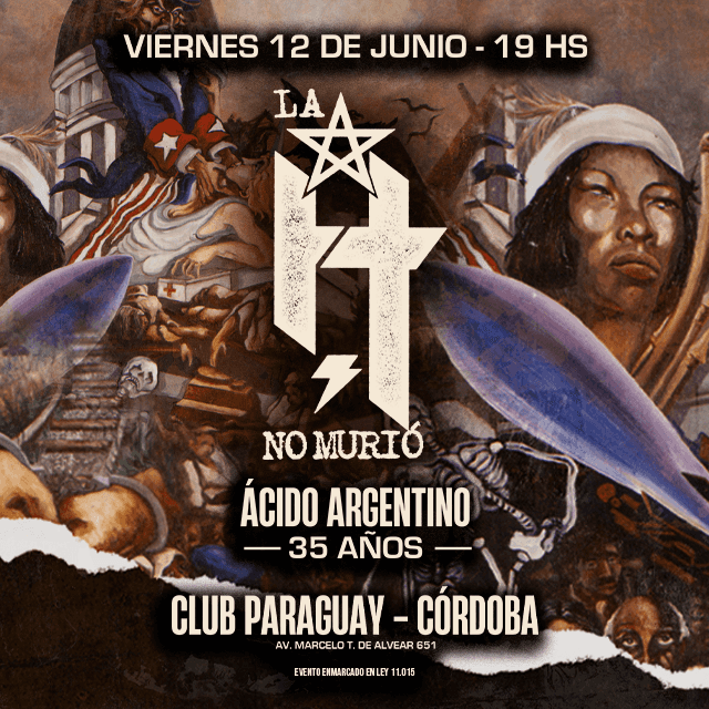 La H no Murió en Club Paraguay - Córdoba