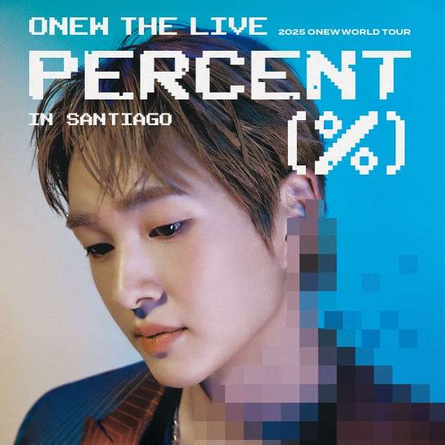 2025 ONEW THE LIVE PERCENT IN SANTIAGO en Teatro La Cúpula
