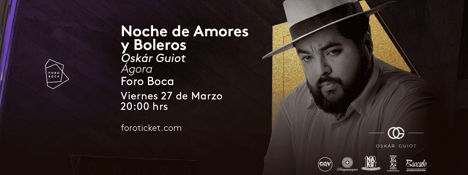 Noche de Amores y Boleros | Noches de Ágora