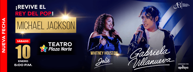 Revive El Rey Del Pop: Michael Jackson Es Gabriela Villanueva