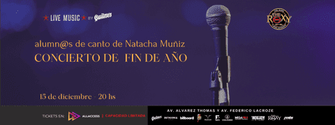 CONCIERTO DE FIN DE AÑO – ALUMN@S NATACHA MUÑIZ