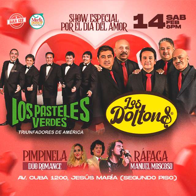 Show Especial Por El Día Del Amor en BAR 122