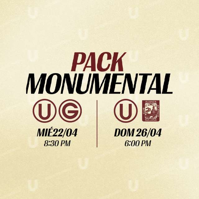 Pack Monumental 2026