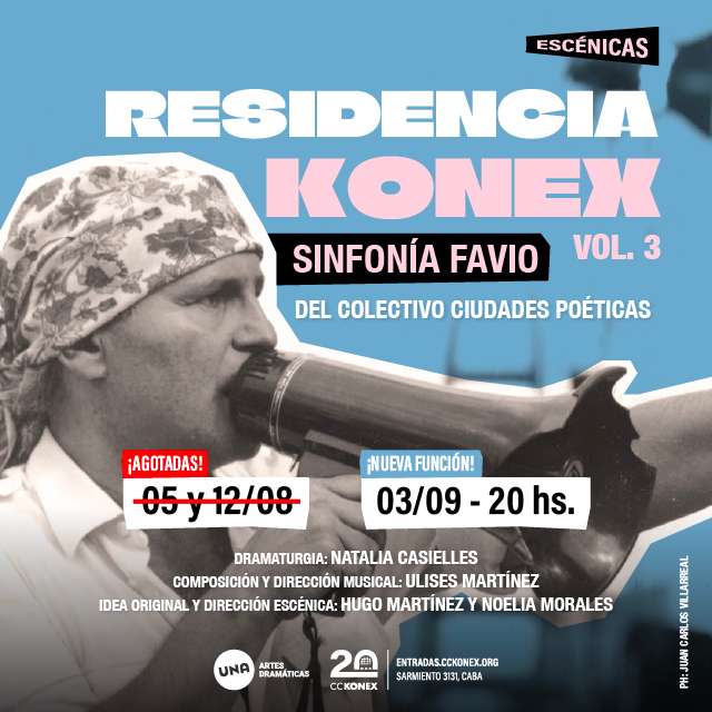 Residencia Konex Vol. 3 Sinfonía Favio en Antesala