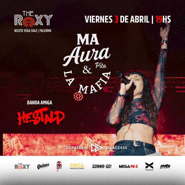 MA AURA - UNA NOCHE ESPECIAL - 3 de Abril