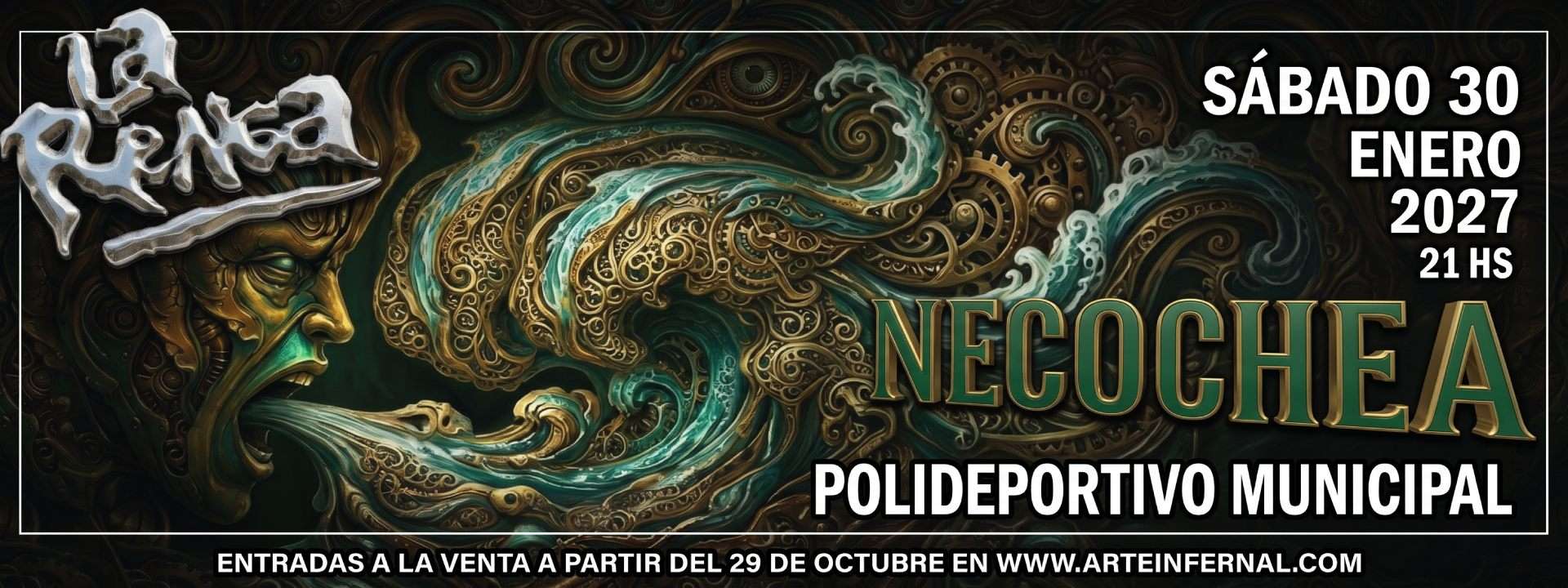 La Renga en Necochea 30/1/2027