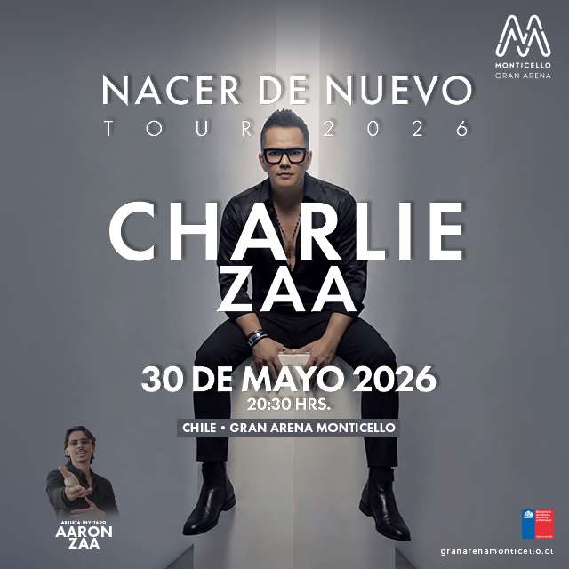 Charlie Zaa en Gran Arena Monticello