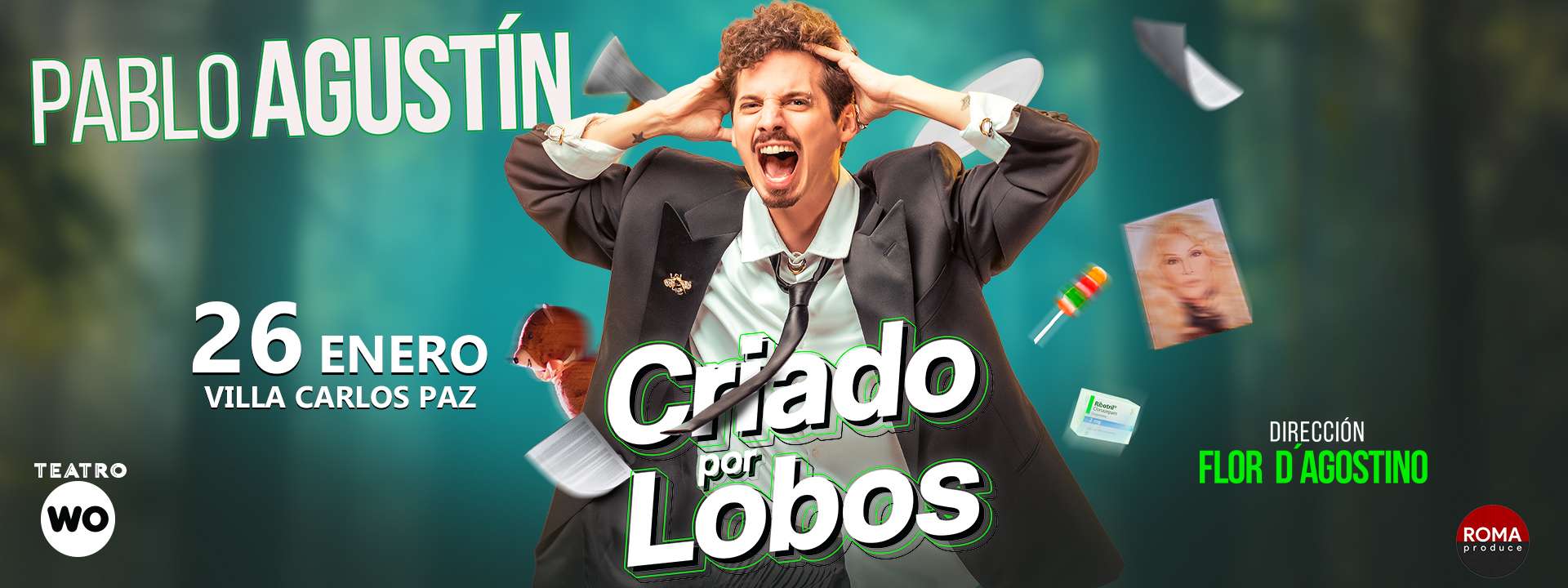 Pablo Agustin - Criado por Lobos