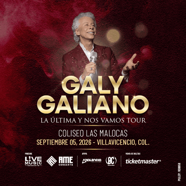 Galy Galiano | Villavicencio