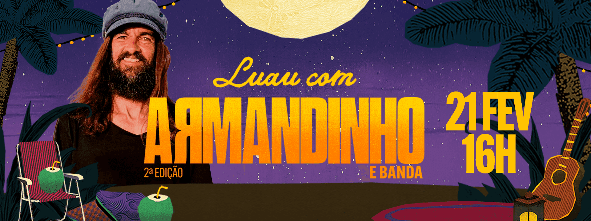 Luau com Armandinho 2ª Edição em Sorocaba