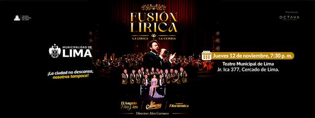 Fusión Lírica - D´Angelo Diaz Y Son Caliente De Erick Yaipen - Orquesta Filarmonica Aura