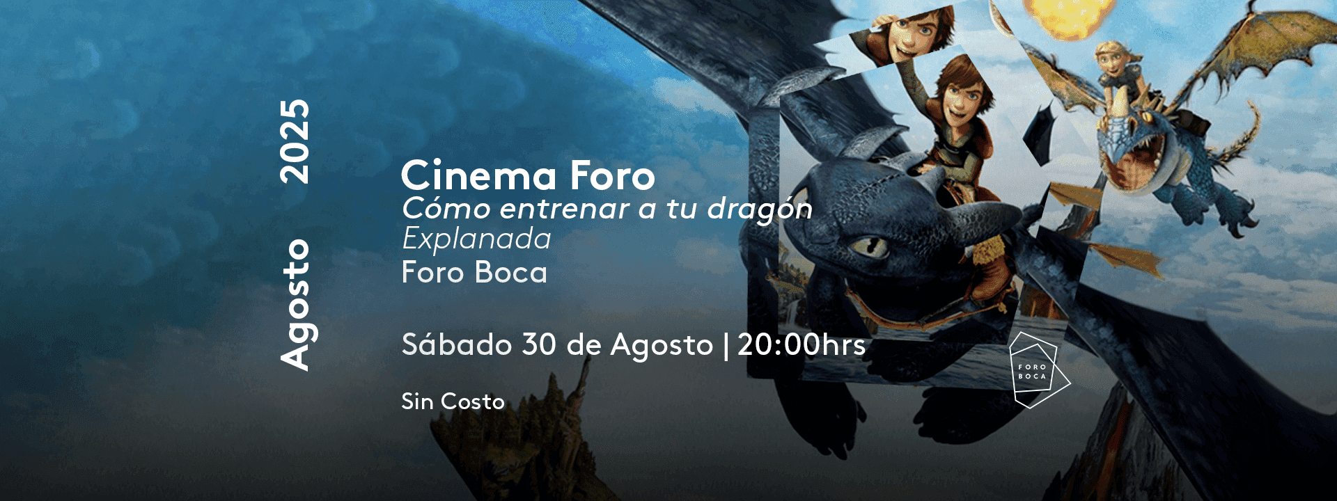 Cinema Foro | Cómo entrenar a tu dragón