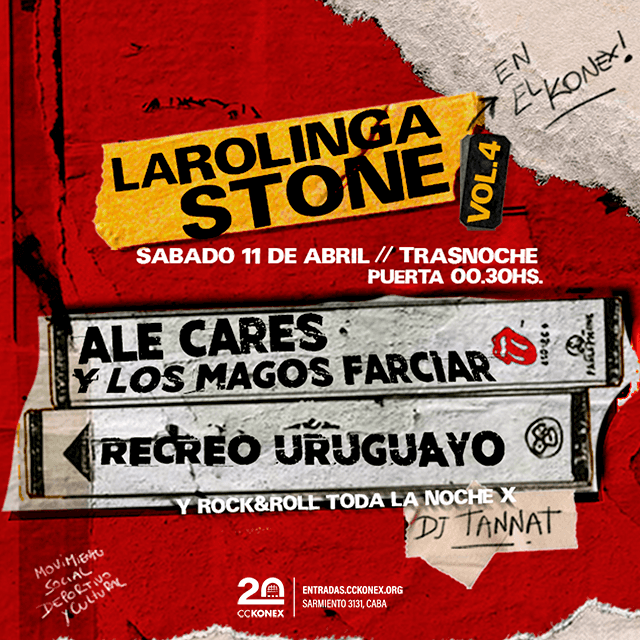 La Rolingastone en Sala de las Columnas