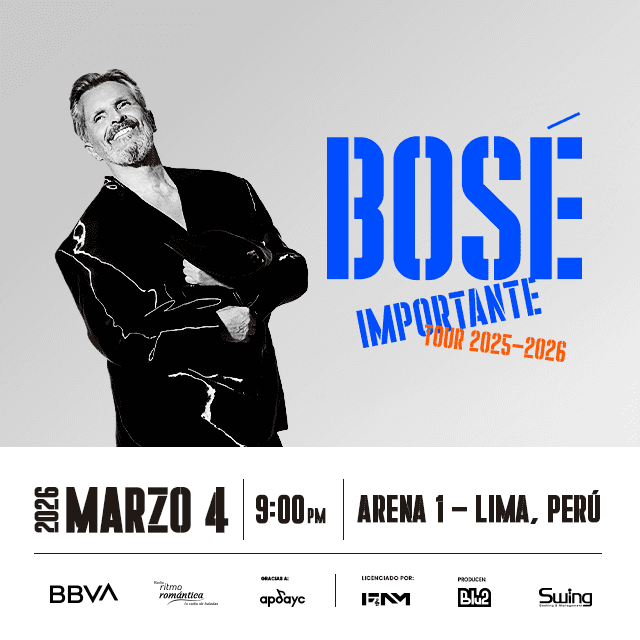 Bose Importante Tour 2025 - 2026