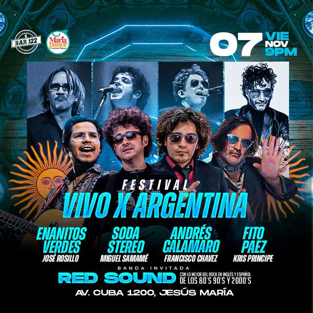 Vivo x Argentina en BAR 122