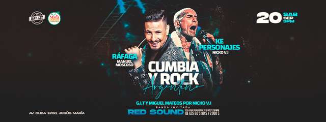 Rock y Cumbia Argentina en Vivo