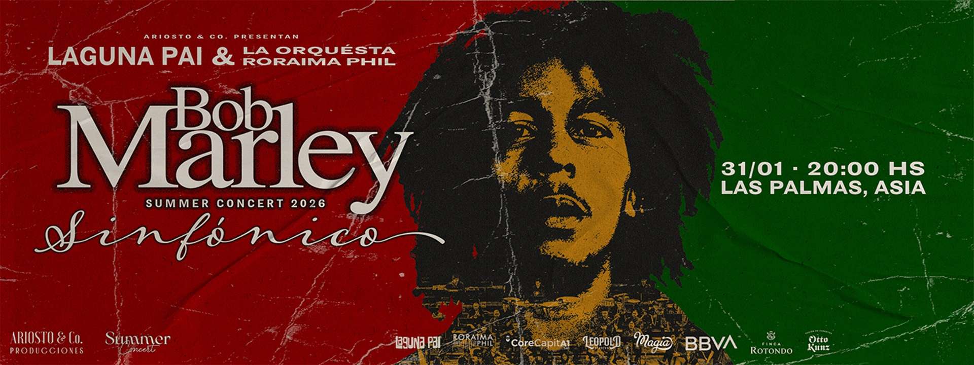 Summer Concert 2026: Bob Marley Sinfónico - Asia