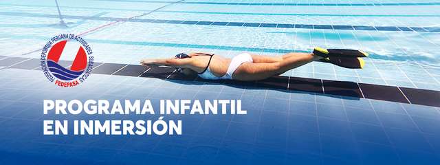 Taller de Natación Programa Infantil en Iinmerción