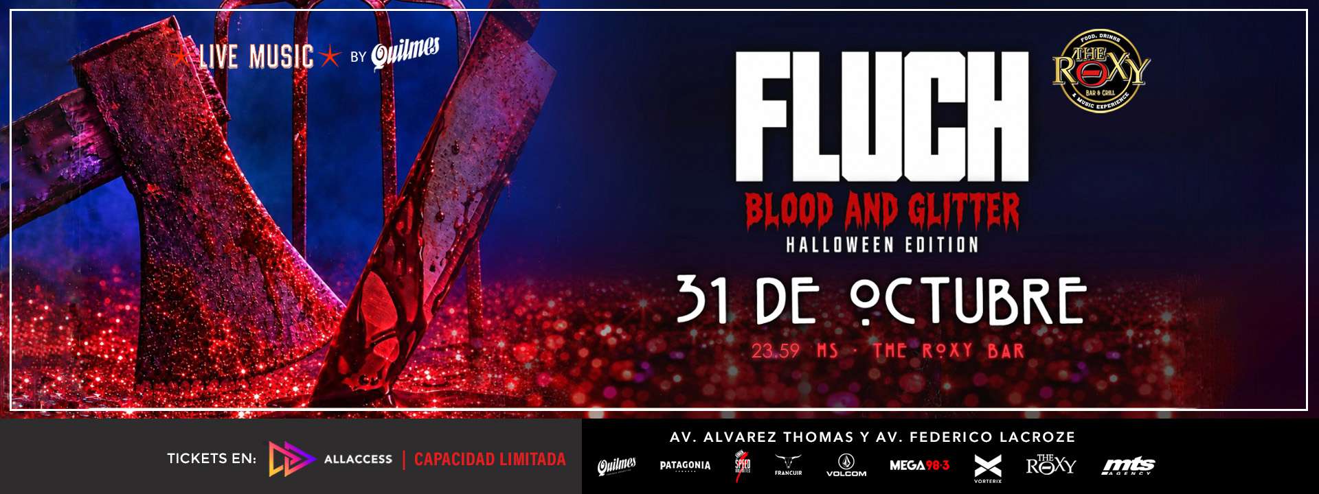 FLUCH "BLOOD and GLITER" HALLOWEEN EDITION