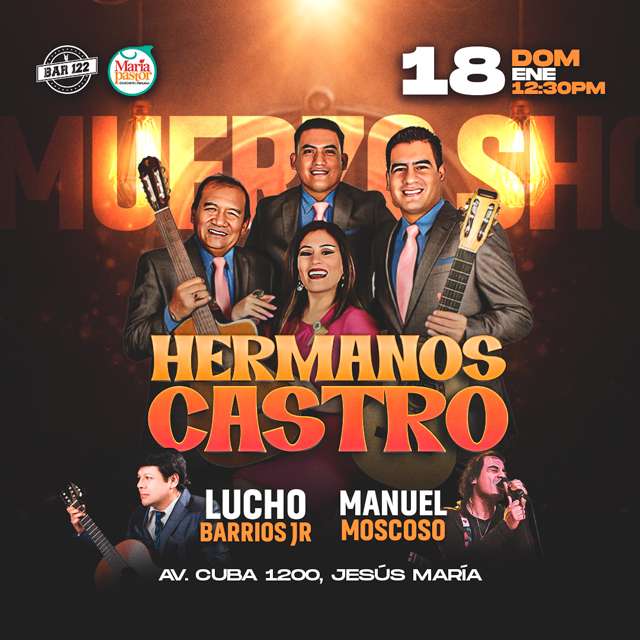 Almuerzo Show Hermanos Castro Enero