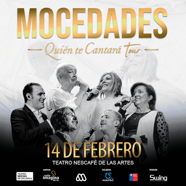 Mocedades - Santiago en Teatro NESCAFÉ de las Artes