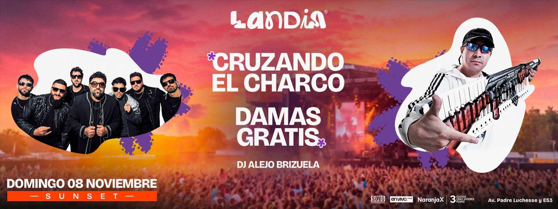 Landia - Cruzando el Charco & Damas Gratis