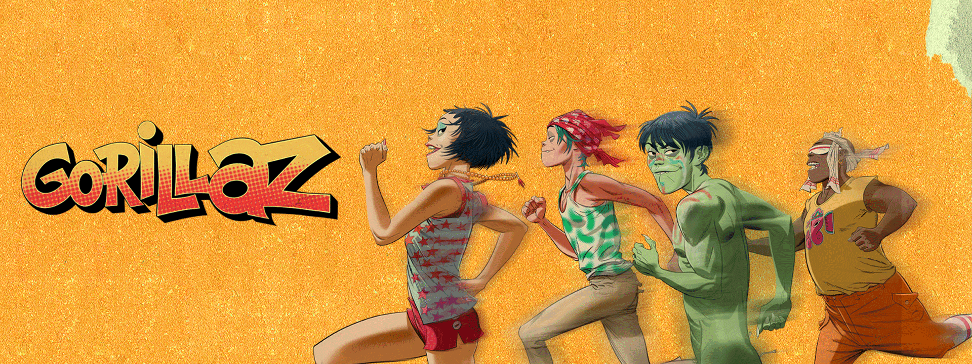 Banner GORILLAZ - The Mountain Tour 2026