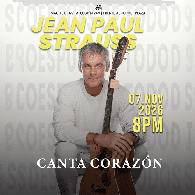 Canta Corazón - Jean Paul Strauss en MAGITEK