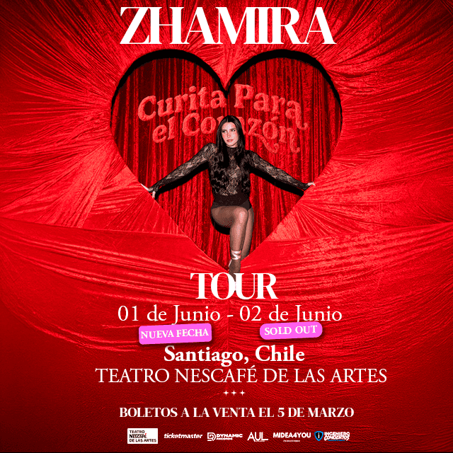Zhamira Tour - 2 de Junio 2026