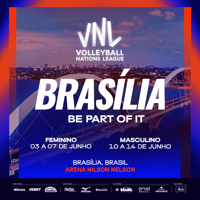 Volleyball Nations League Feminino 2026 - Brasília - Clientes Banco do ...