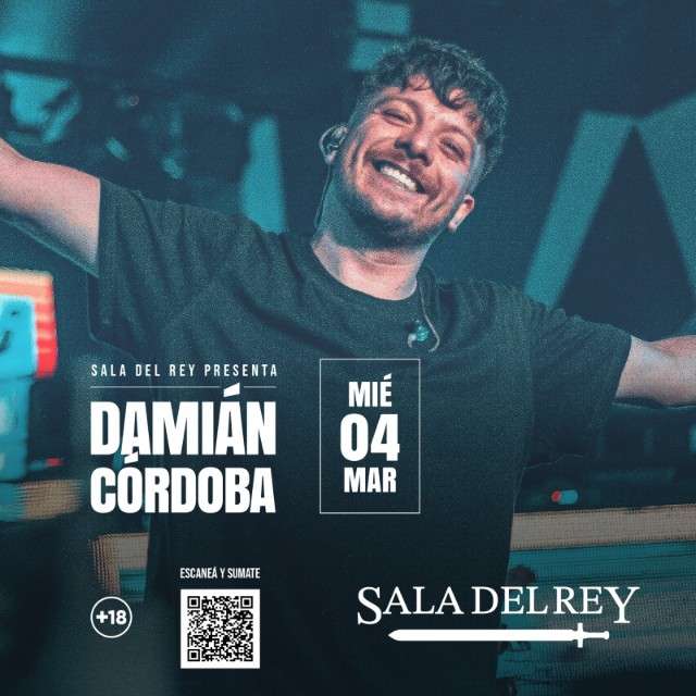 Damian Cordoba - Miercoles 4 de Marzo 23:59Hs